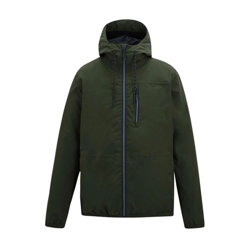 Regatta Mens Shorebay Waterproof Jacket / Dark Khaki/Black